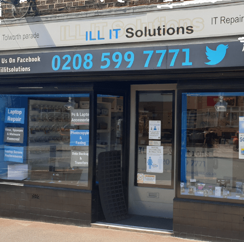 Our Shop Front | ILL IT Solutions Computer / Laptop repairs in Chadwell heath romford Essex