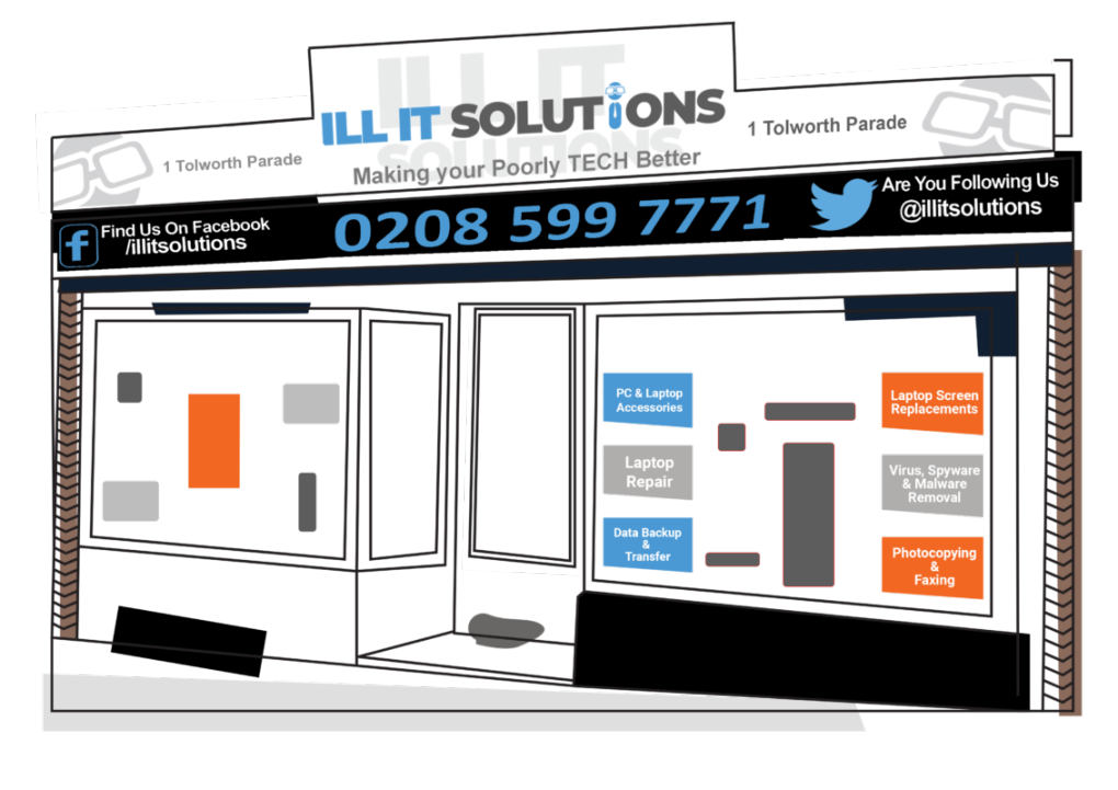 ILL IT Solutions Shop Computer / Laptop repairs in Chadwell heath romford Essex