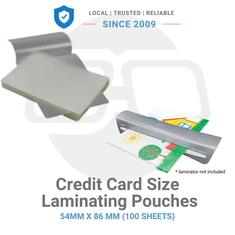 Credit card Laminating Pouches 100pcs