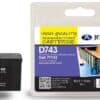 Jettec D743 black ink cartridge for printers in Romford and surrounding areas.