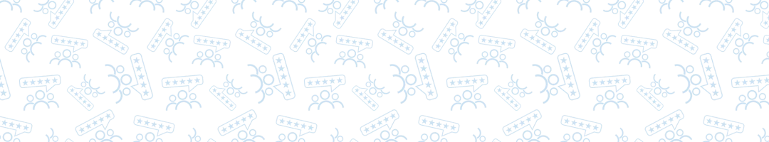 Faded blue five-star icon representing reviews for computer repair services in Romford