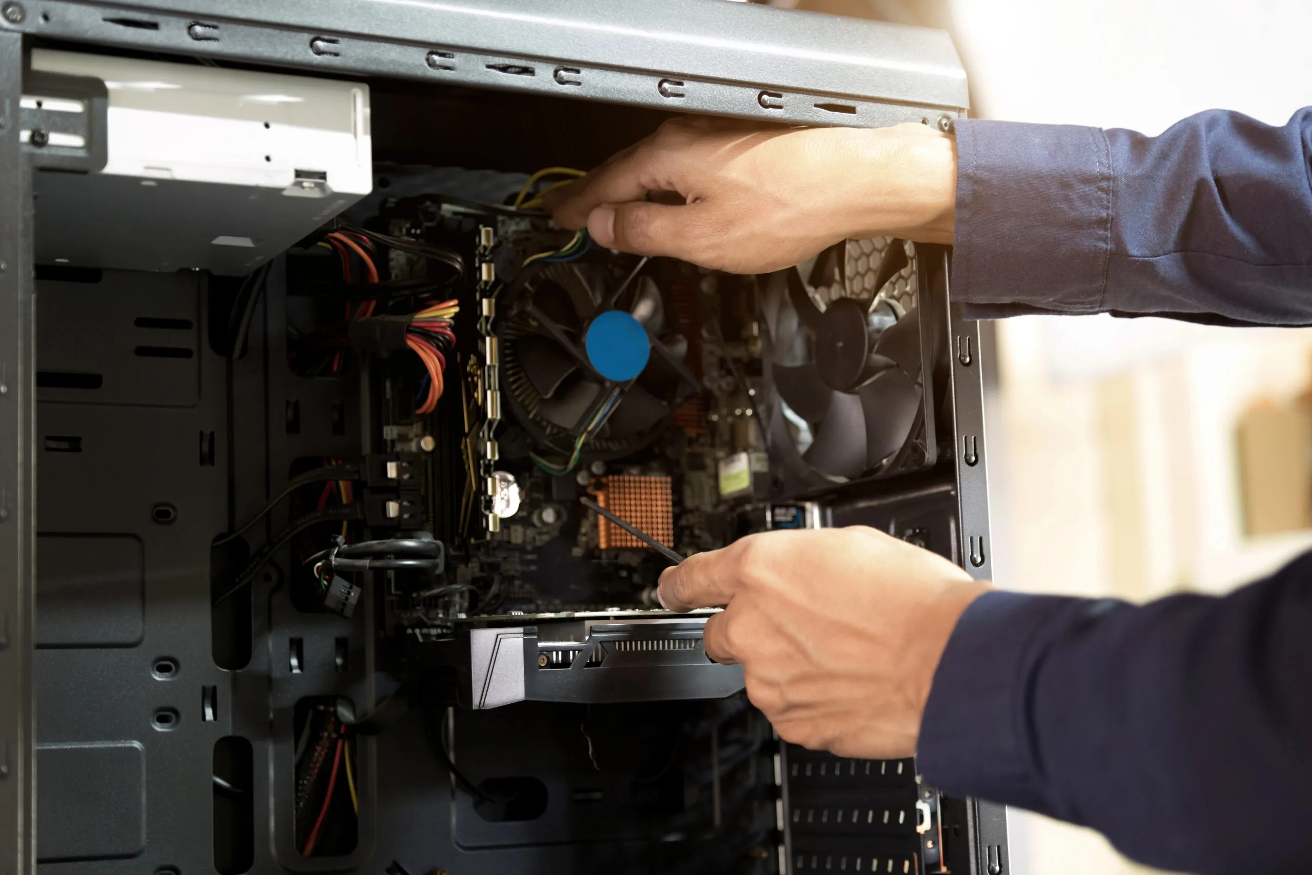 repairing a faulty pc