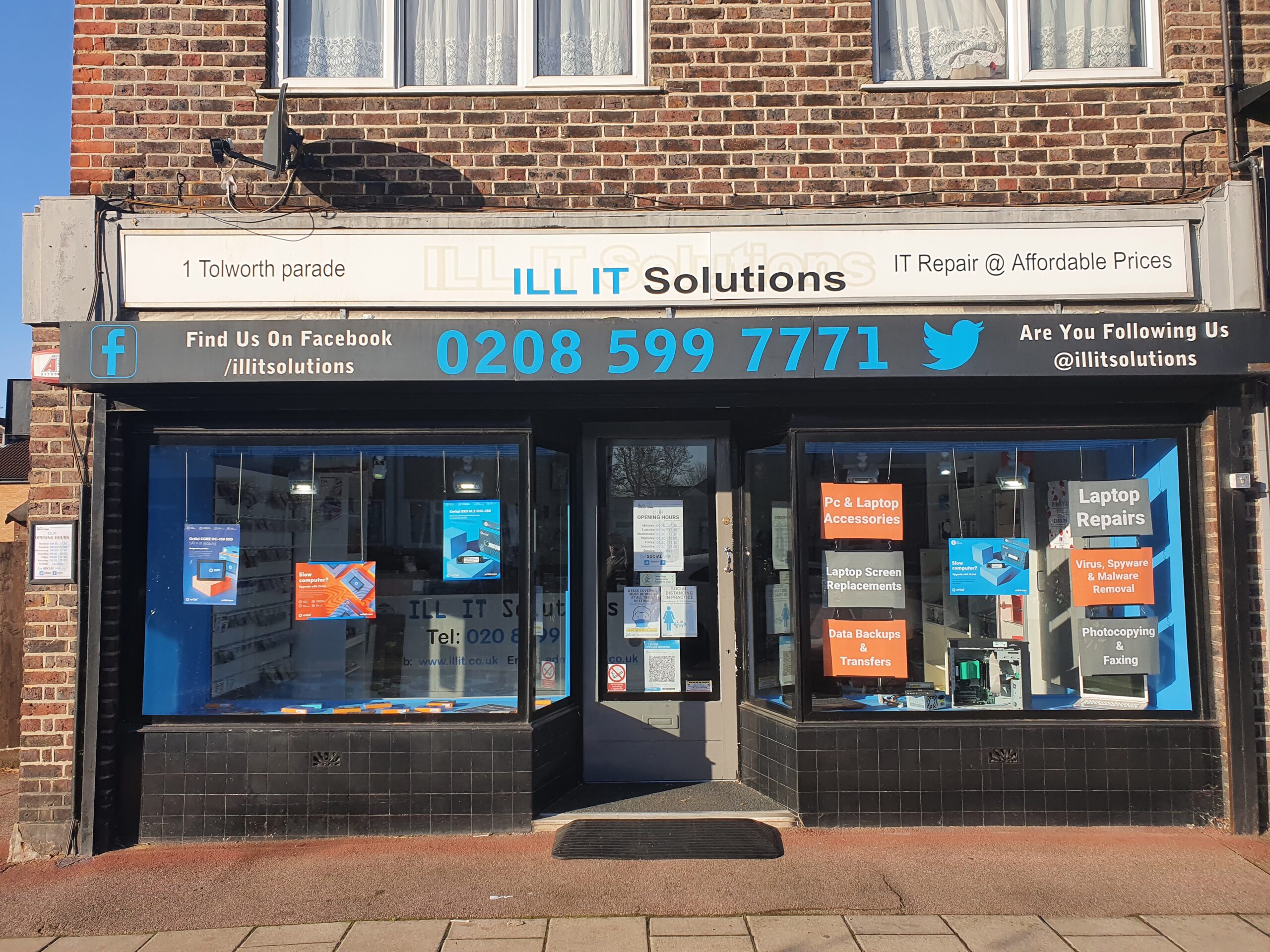 Our Shop Front | ILL IT Solutions Computer / Laptop repairs in Chadwell heath romford Essex