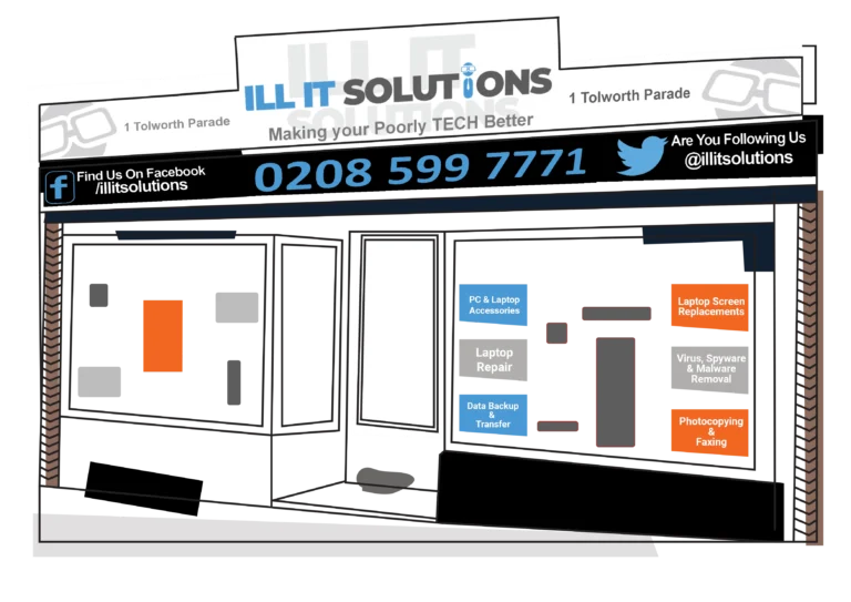 ILL IT Solutions Shop Computer / Laptop repairs in Chadwell heath romford Essex