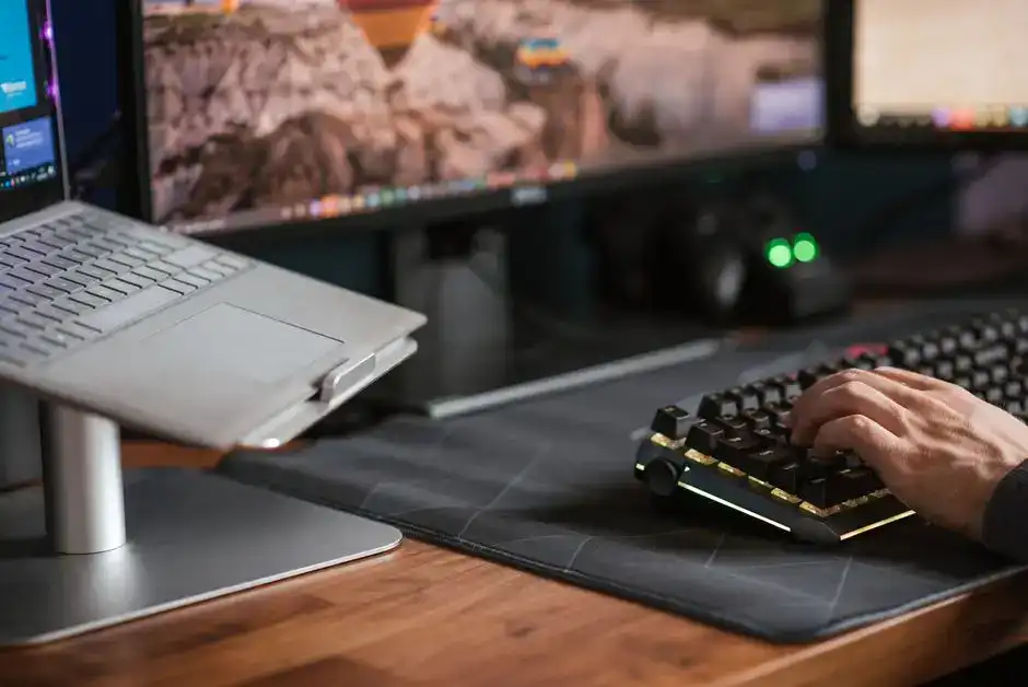 Modern IT solutions workspace in Romford for businesses and tech professionals.